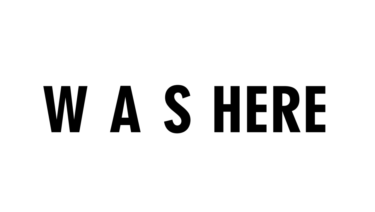 워즈히어(was here)