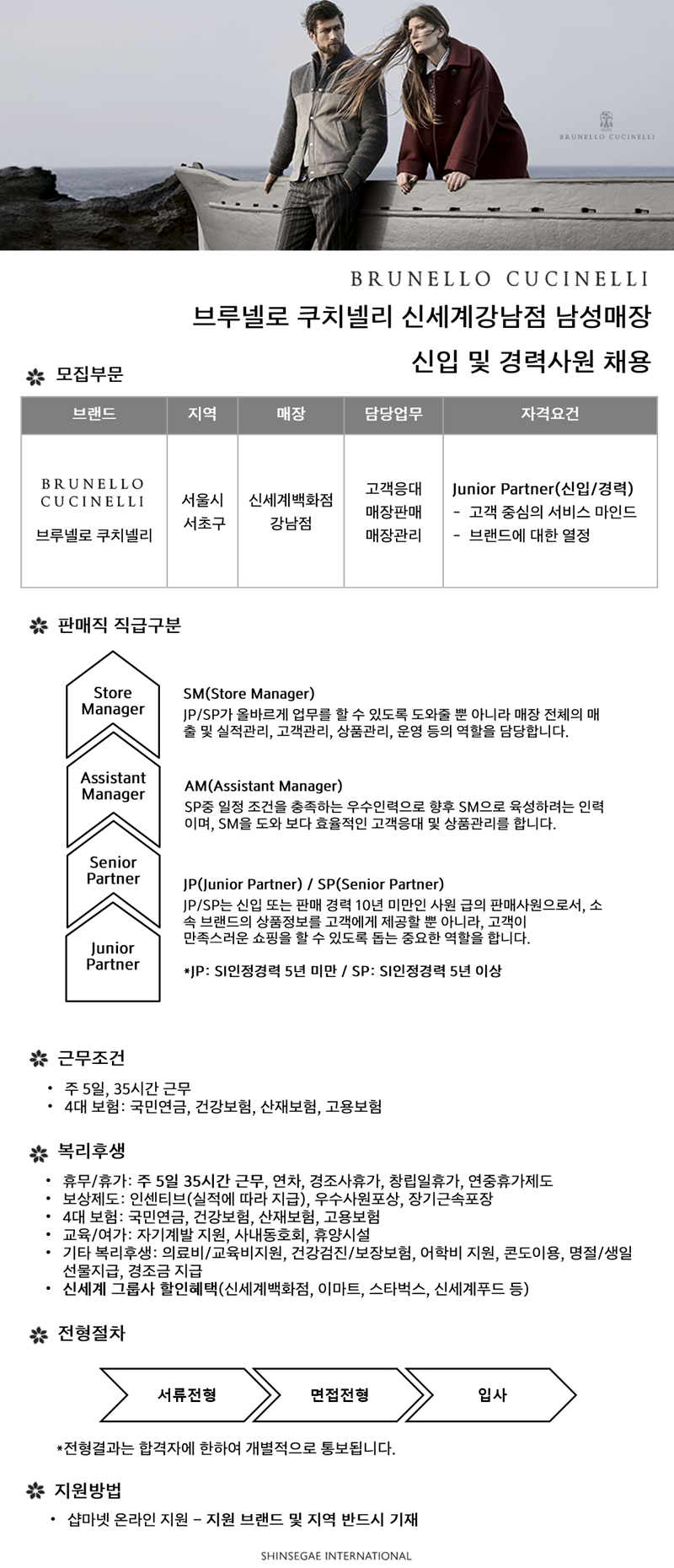 (주)신세계 인터내셔날 이미지